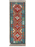 Maimana Afghanistan Kilim Rug - 191 x69 cm - Handmade