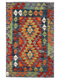 Maimana Afghanistan Kilim Rug - 125 x 79 cm - Handmade