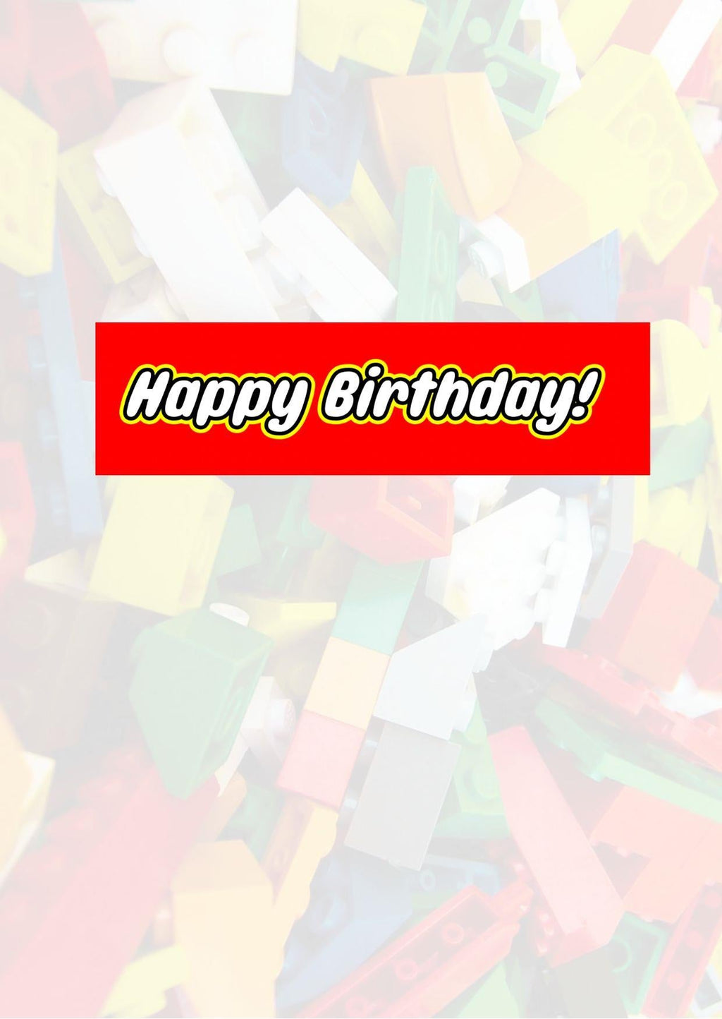 Curious Minds Building Bricks Children's Birthday Card (105 x 148 mm)