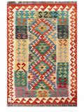 Maimana Afghanistan Kilim Rug - 145 x103 cm - Handmade