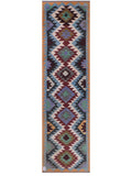 Maimana Afghanistan Kilim Runner - 294 x 82 cm - Handmade