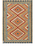 Maimana Afghanistan Kilim Rug - 157 x107 cm - Handmade