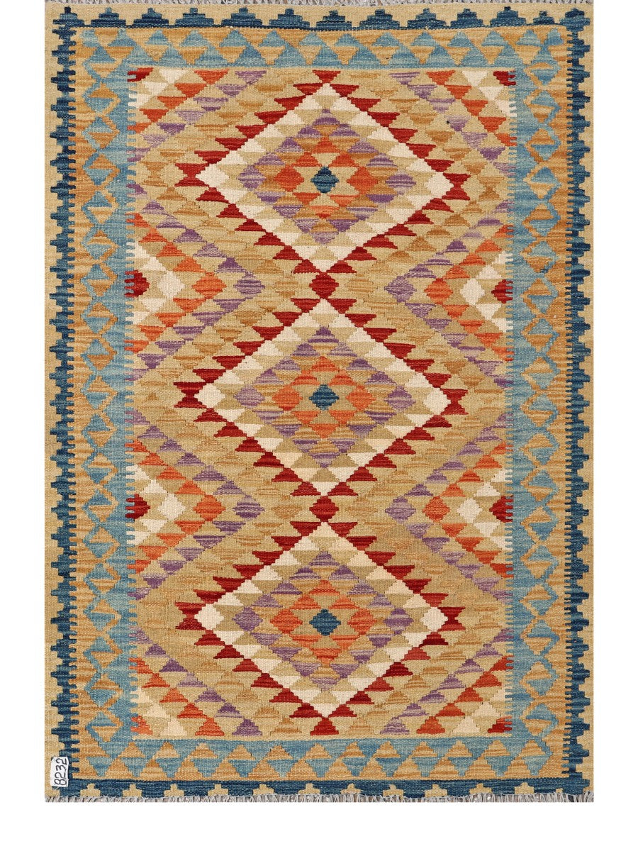 Maimana Afghanistan Kilim Rug - 157 x107 cm - Handmade