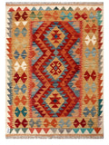 Maimana Afghanistan Kilim Rug - 155 x111 cm - Handmade