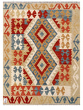 Maimana Afghanistan Kilim Rug - 135 x100 cm - Handmade