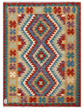 Maimana Afghanistan Kilim Rug - 144 x106 cm - Handmade