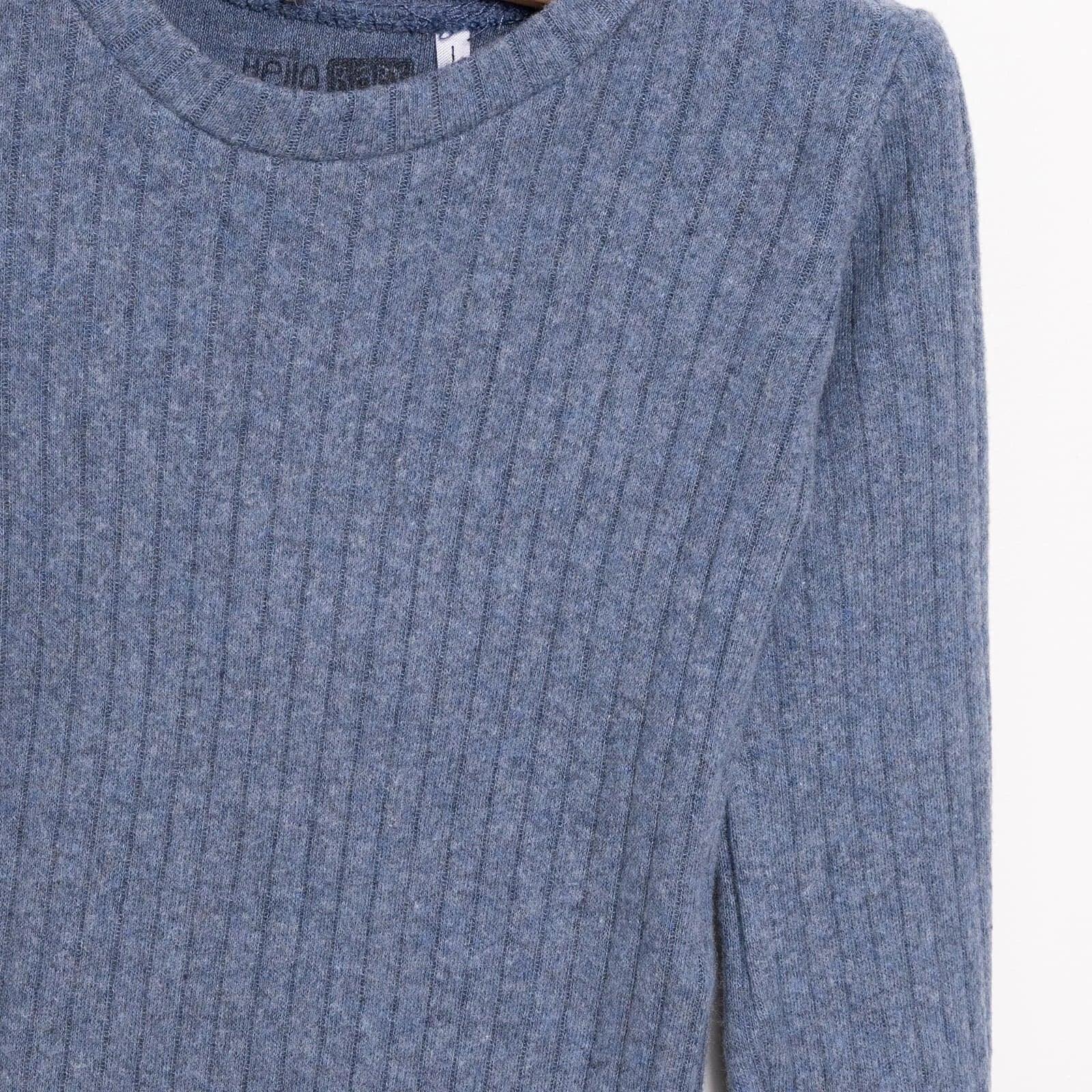 HelloBaby Boy Long Sleeve Pyjamas Set - Indigo - Bobobiy