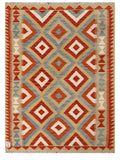 Maimana Afghanistan Kilim Rug - 147 x107 cm - Handmade