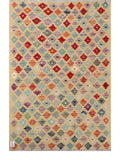 Maimana Afghanistan Kilim Rug - 143 x96 cm - Handmade