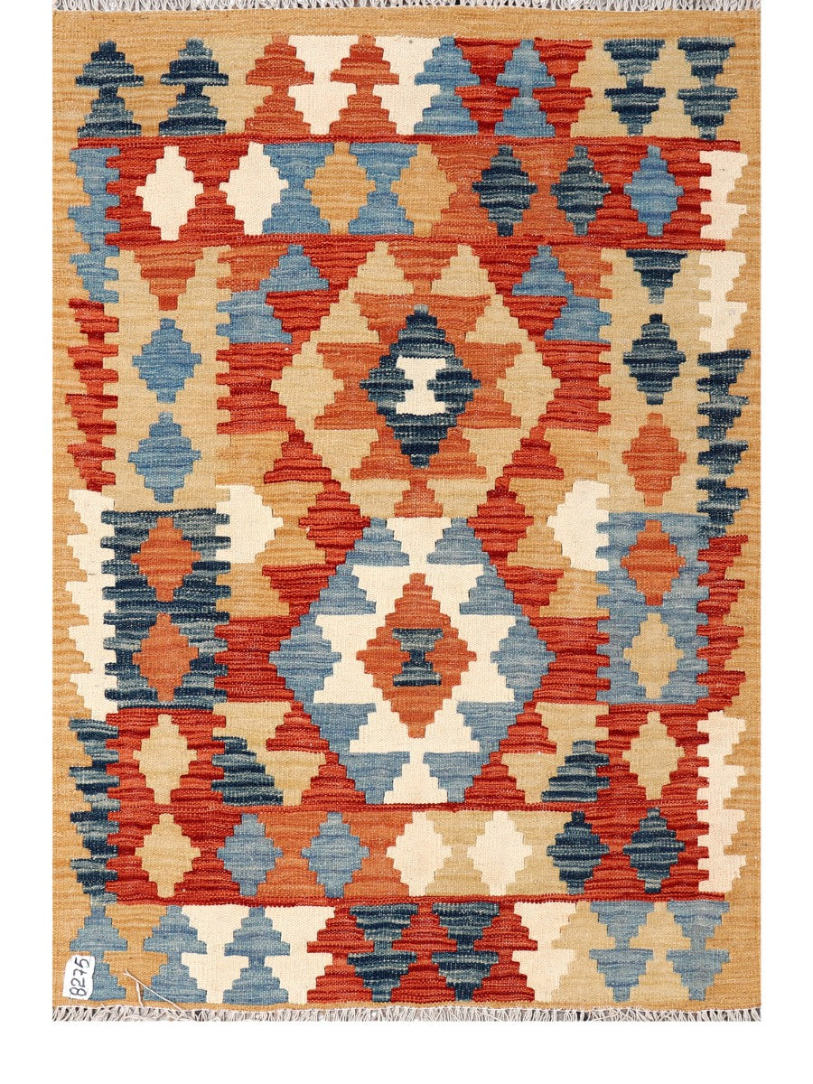 Maimana Afghanistan Kilim Rug - 142 x98 cm - Handmade