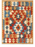 Maimana Afghanistan Kilim Rug - 142 x101 cm - Handmade