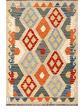 Maimana Afghanistan Kilim Rug - 145 x98 cm - Handmade