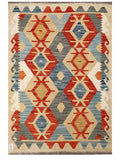 Maimana Afghanistan Kilim Rug - 147 x100 cm - Handmade