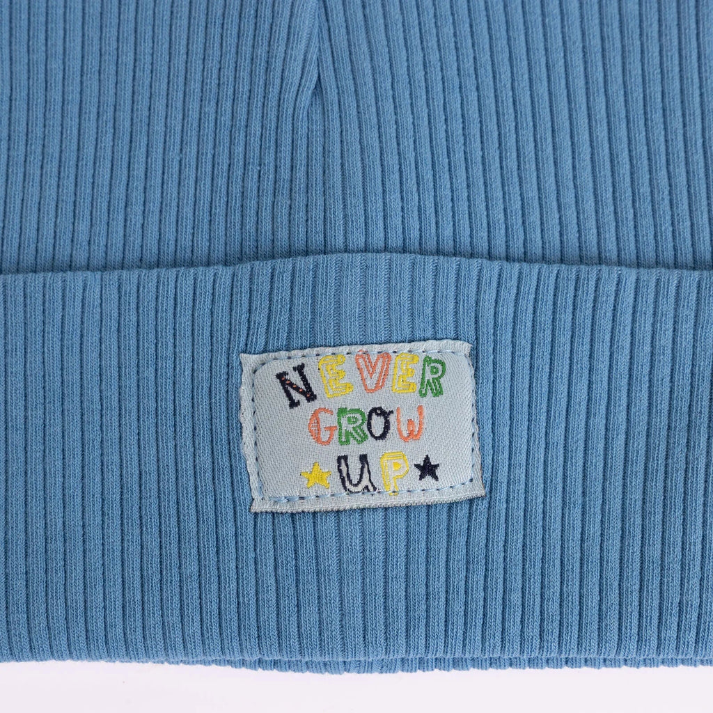 Little Plane Boy Beanie - Dark Blue