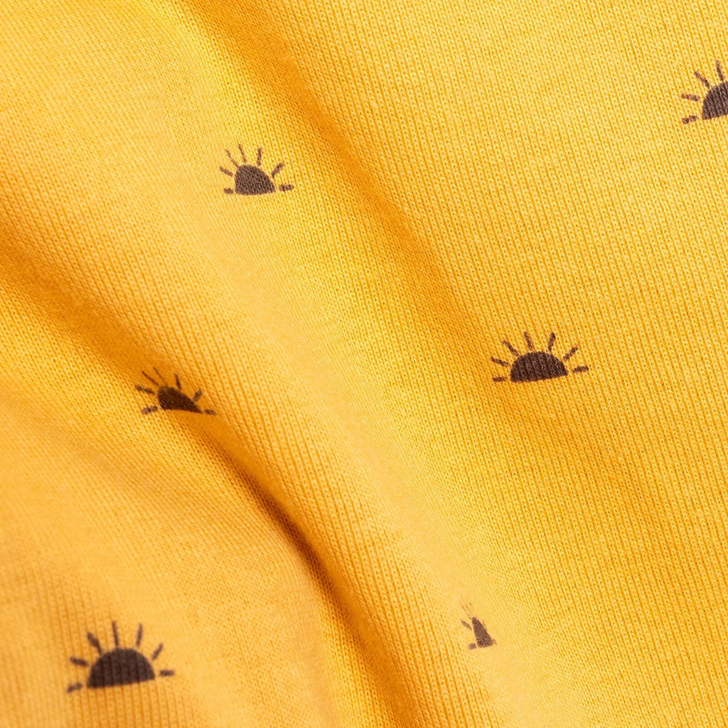 HelloBaby Baby Girl Short Sleeve Body - Mustard - Bobobiy