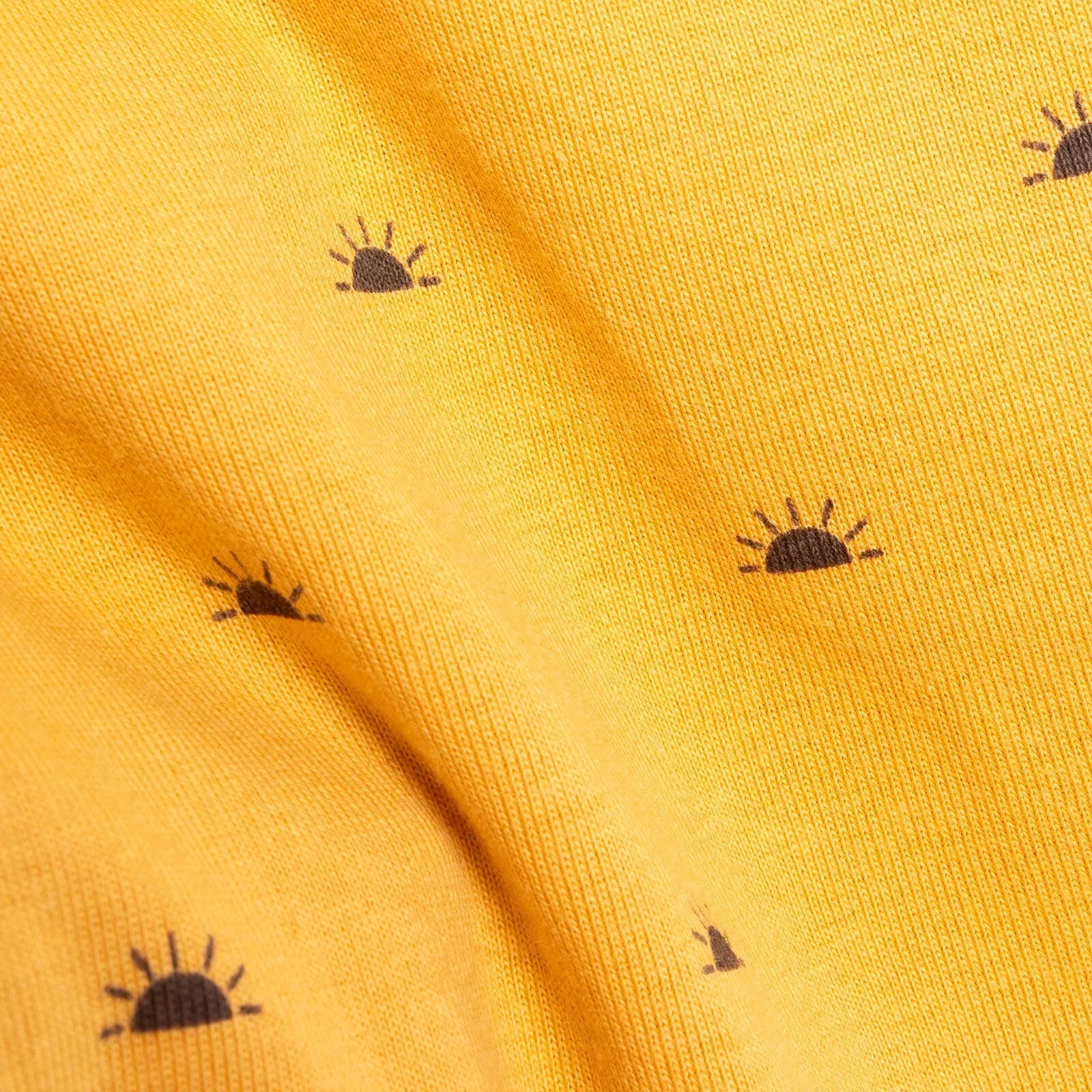 HelloBaby Baby Girl Short Sleeve Body - Mustard - Bobobiy