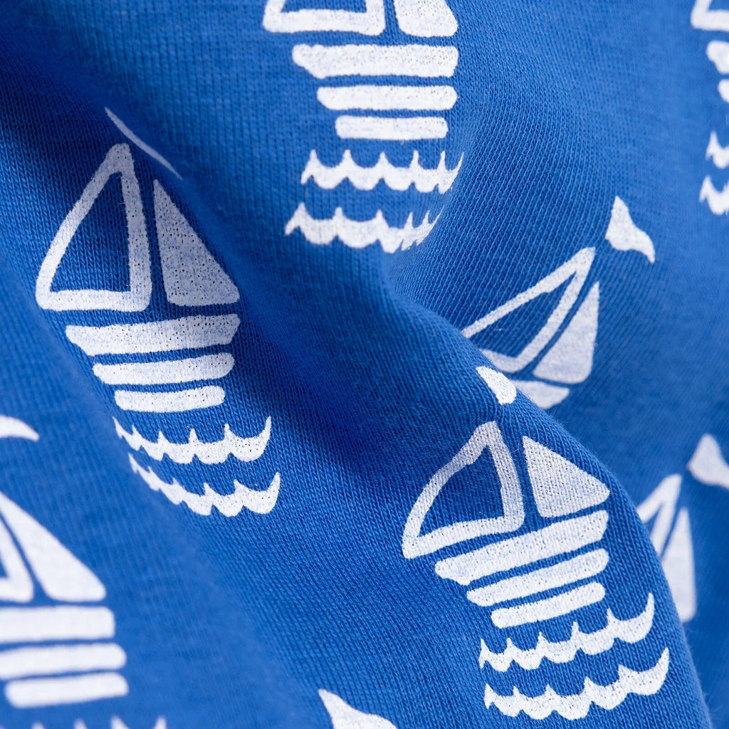 HelloBaby Boy Athlete Bodysuit - Navy Blue - Bobobiy