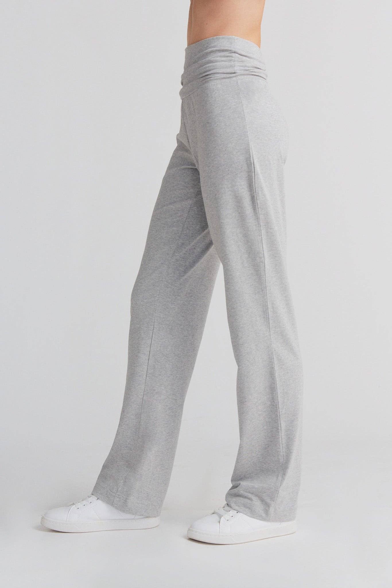 Organic Leggings with Wide Waistband