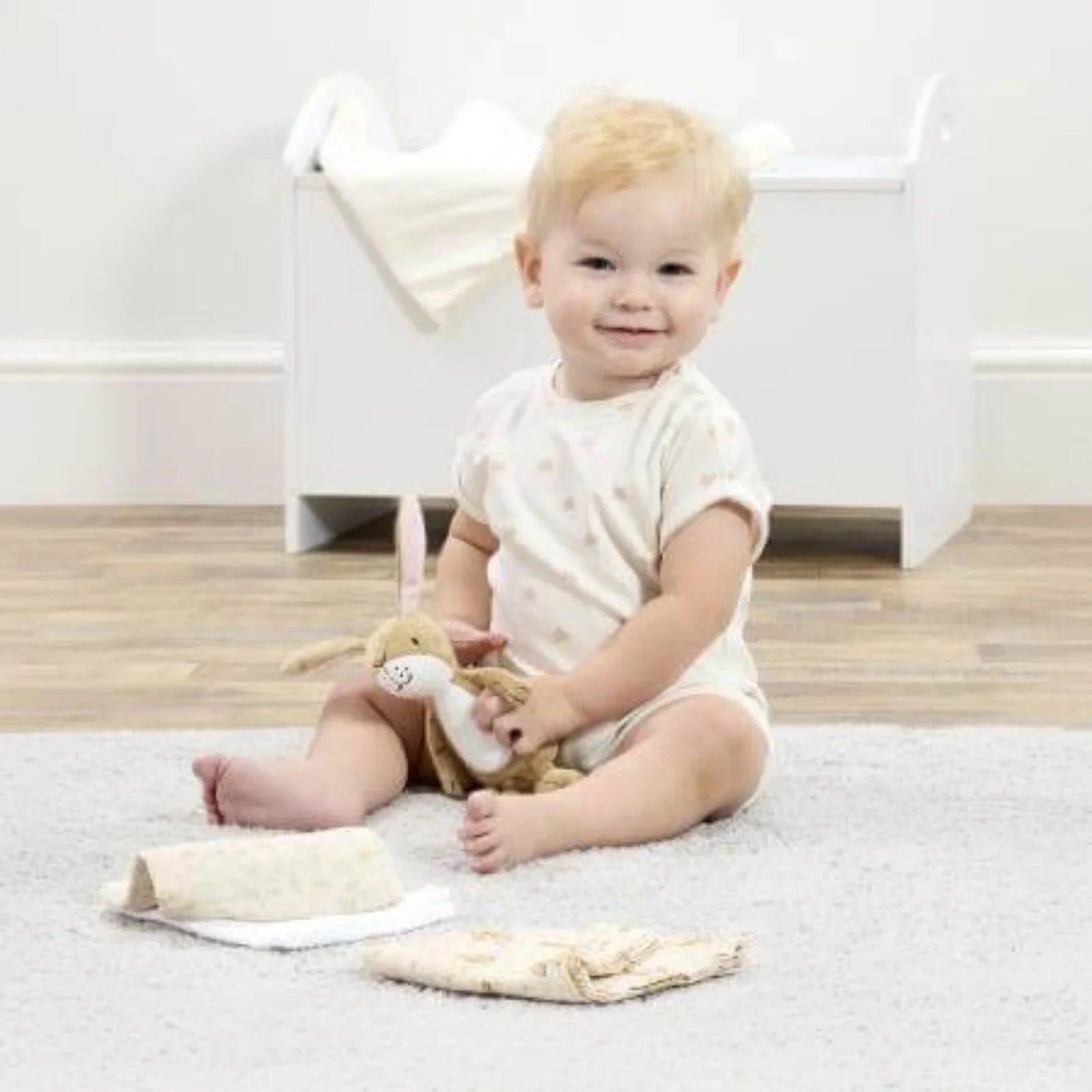 Guess How Much I Love You Soft Toy and Muslin Gift Set