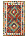 Maimana Afghanistan Kilim Rug - 161 x101 cm - Handmade