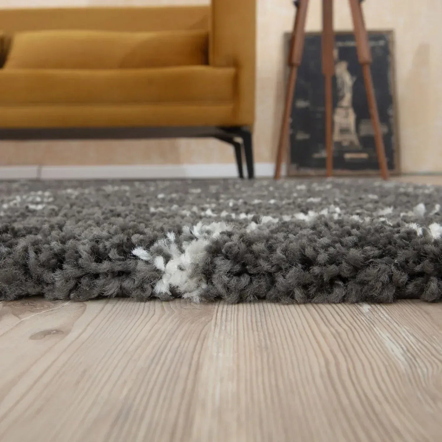 840MoroccanDarkGreyShaggyRug-8 - Bobobiy