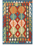 Maimana Afghanistan Kilim Rug - 145 x98 cm - Handmade