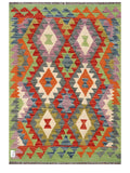 Maimana Afghanistan Kilim Rug - 142 x98 cm - Handmade