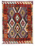 Maimana Afghanistan Kilim Rug - 148 x106 cm - Handmade