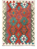 Maimana Afghanistan Kilim Rug - 143 x101 cm - Handmade