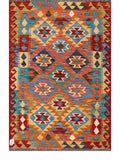 Maimana Afghanistan Kilim Rug - 147 x99 cm - Handmade