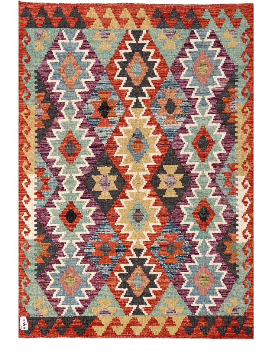 Maimana Afghanistan Kilim Rug - 152 x104 cm - Handmade