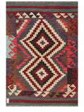 Maimana Afghanistan Kilim Rug - 146 x104 cm - Handmade
