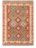 Maimana Afghanistan Kilim Rug - 145 x100 cm - Handmade
