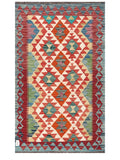 Maimana Afghanistan Kilim Rug - 158 x94 cm - Handmade