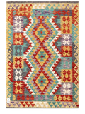 Maimana Afghanistan Kilim Rug - 144 x98 cm - Handmade