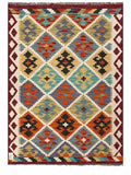 Maimana Afghanistan Kilim Rug - 146 x103 cm - Handmade
