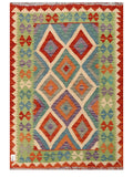 Maimana Afghanistan Kilim Rug - 148 x101 cm - Handmade