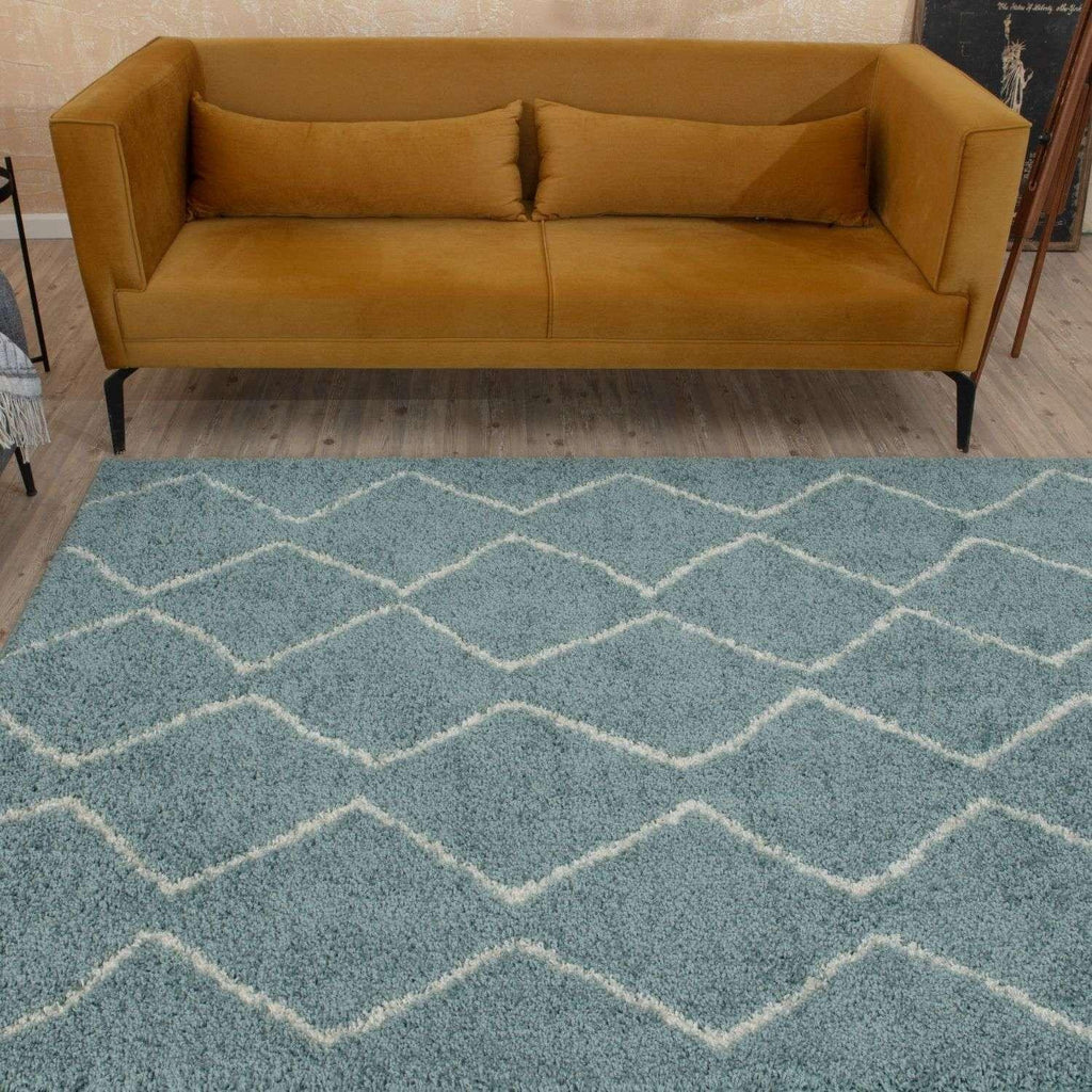 850MoroccanDuckEggBlueShaggyRug-11 - Bobobiy