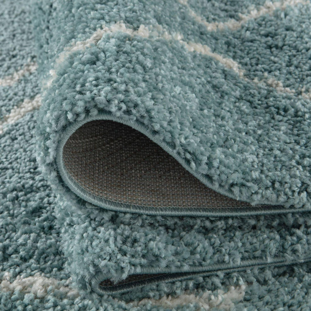 850MoroccanDuckEggBlueShaggyRug-6 - Bobobiy