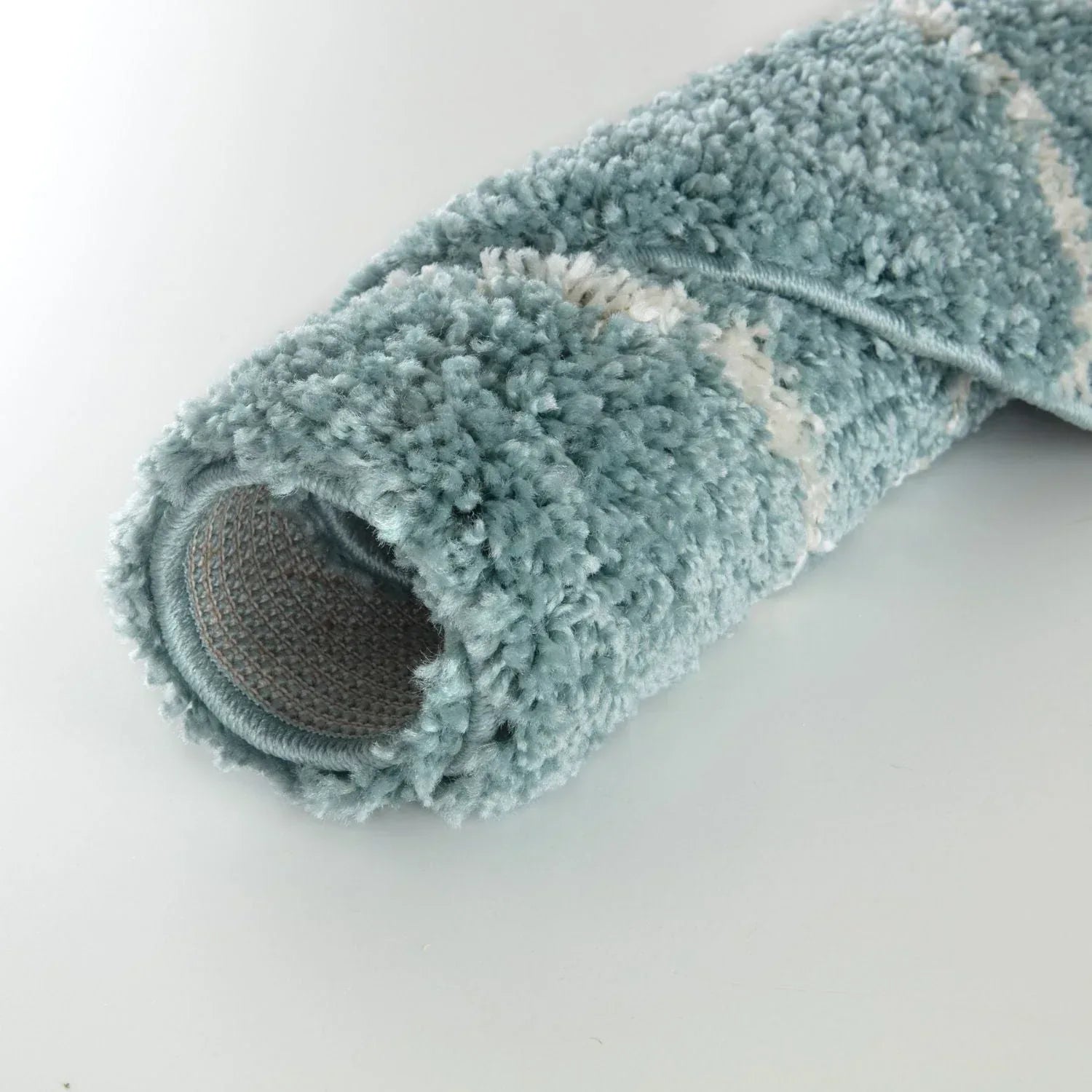 850MoroccanDuckEggBlueShaggyRug-8 - Bobobiy