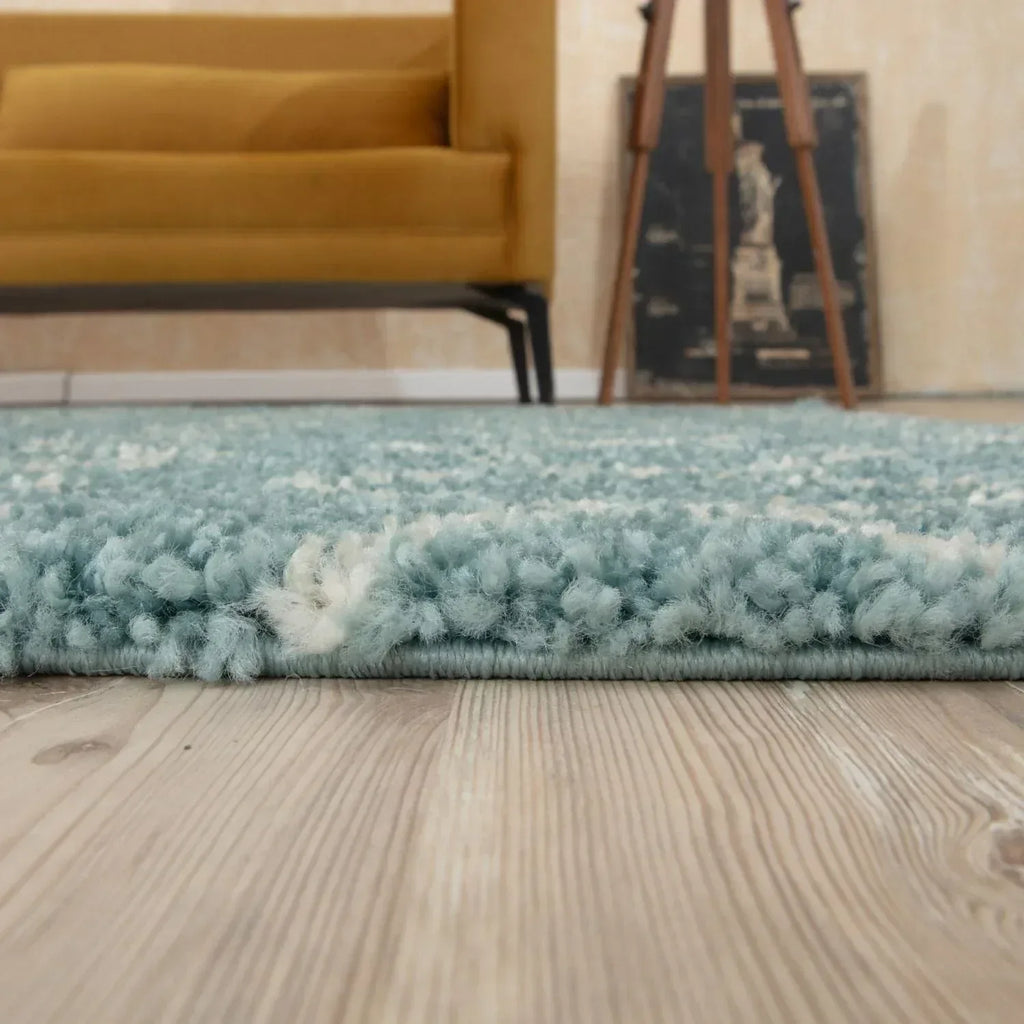 850MoroccanDuckEggBlueShaggyRug-9 - Bobobiy
