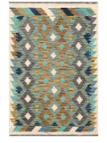 Maimana Afghanistan Kilim Rug - 144 x96 cm - Handmade