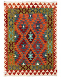 Maimana Afghanistan Kilim Rug - 147 x102 cm - Handmade