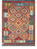 Maimana Afghanistan Kilim Rug - 145 x103 cm - Handmade