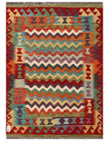 Maimana Afghanistan Kilim Rug - 149 x106 cm - Handmade