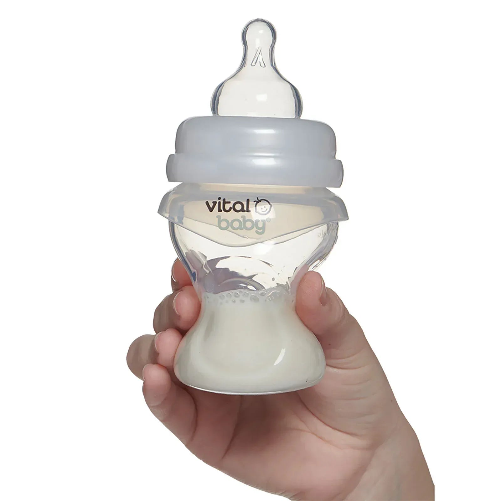 Vital Baby Nurture Silicone Feed Bottle 150ml - Bobobiy