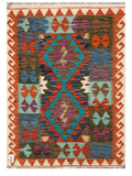 Maimana Afghanistan Kilim Rug - 112 x 81 cm - Handmade