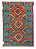 Maimana Afghanistan Kilim Rug - 121 x 85 cm - Handmade