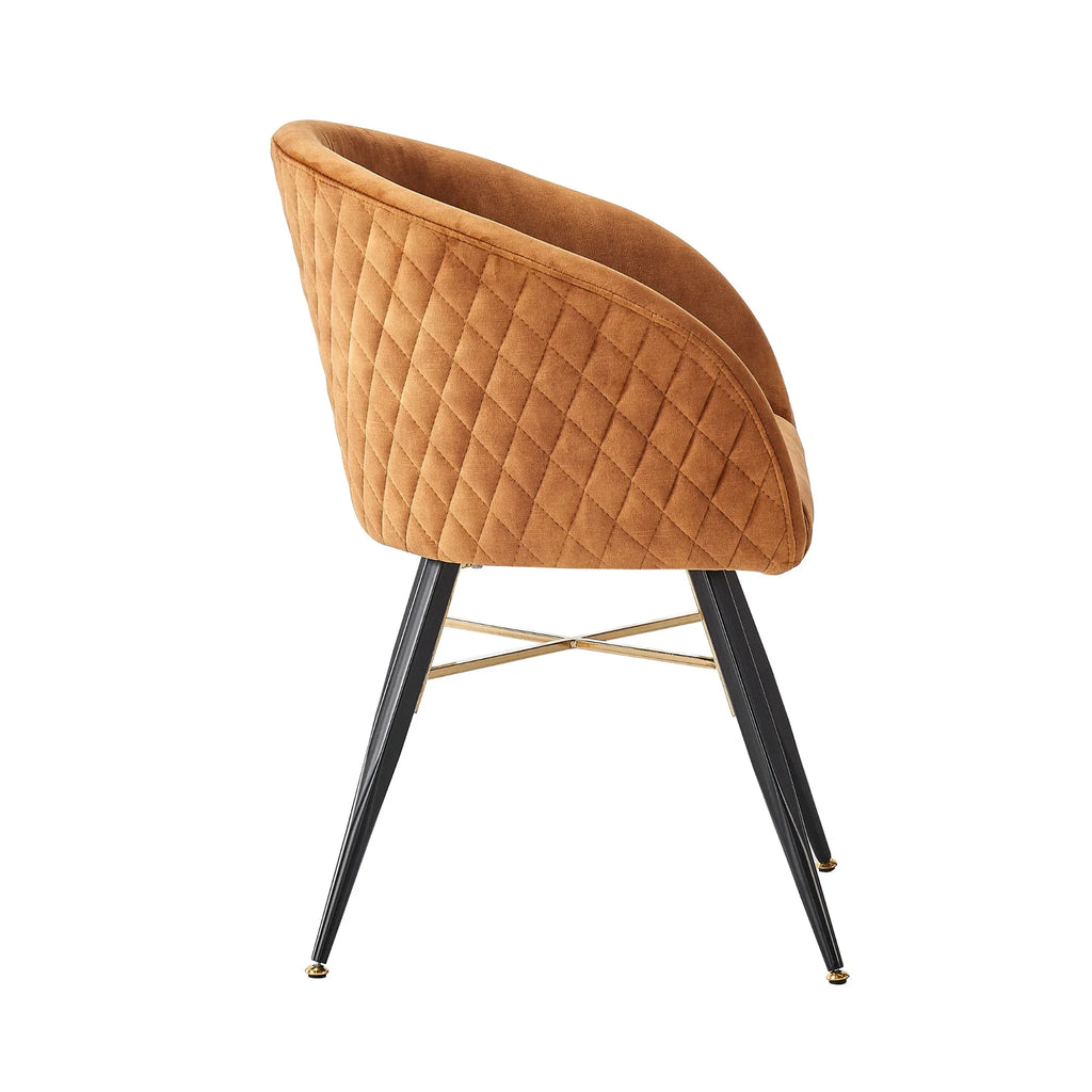 Vittorio Rocco LUX 5PCs Dining Set includes an Oak Dining Table and Set of 4 Dining Chairs - Bobobiy