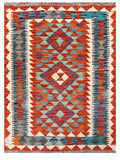 Maimana Afghanistan Kilim Rug - 112 x 83 cm - Handmade